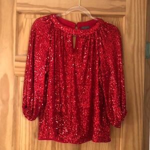 Sequin blouse